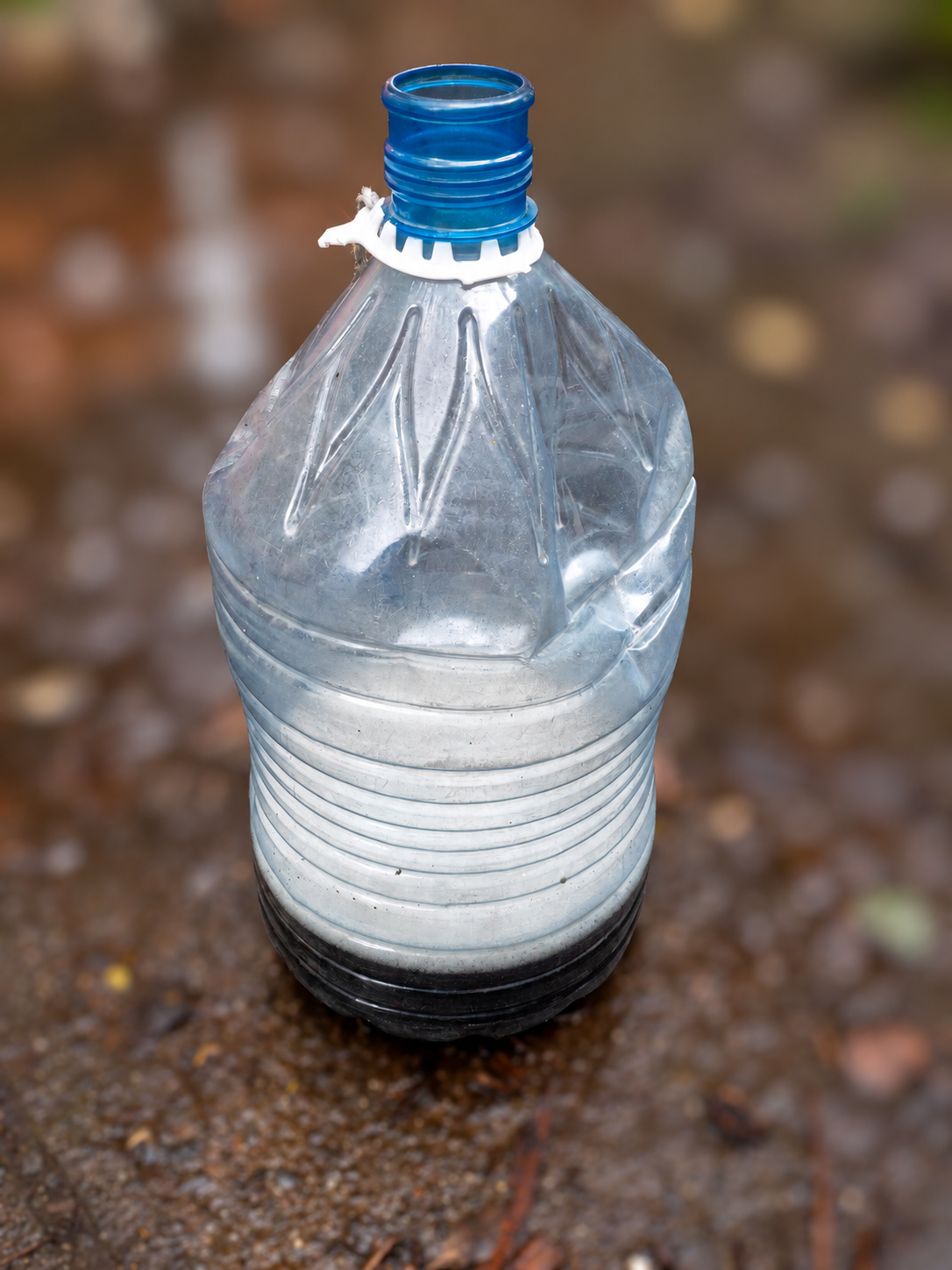 Contaminated wastewater removed during cleaning