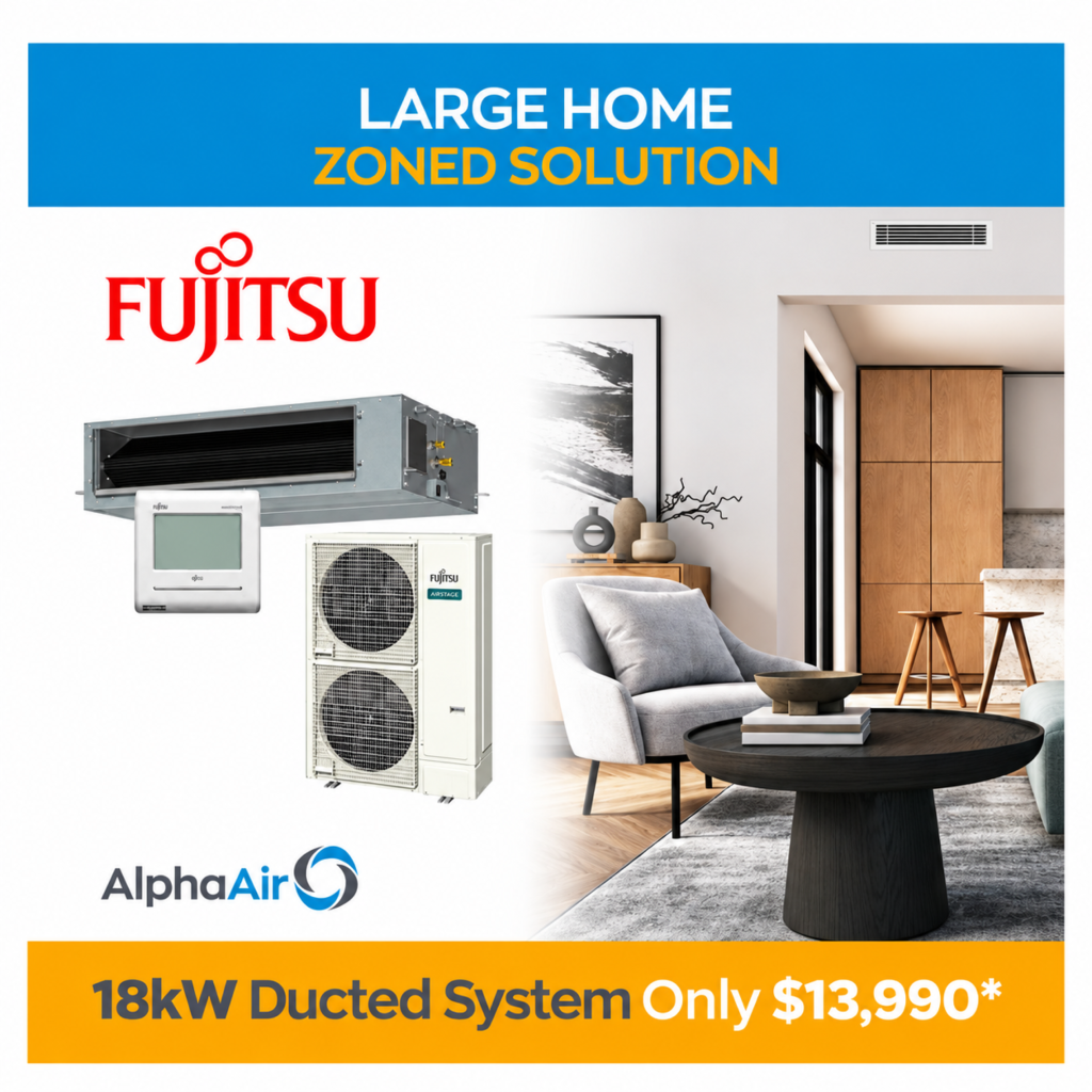 Alpha Air Fujitsu 18KW Special